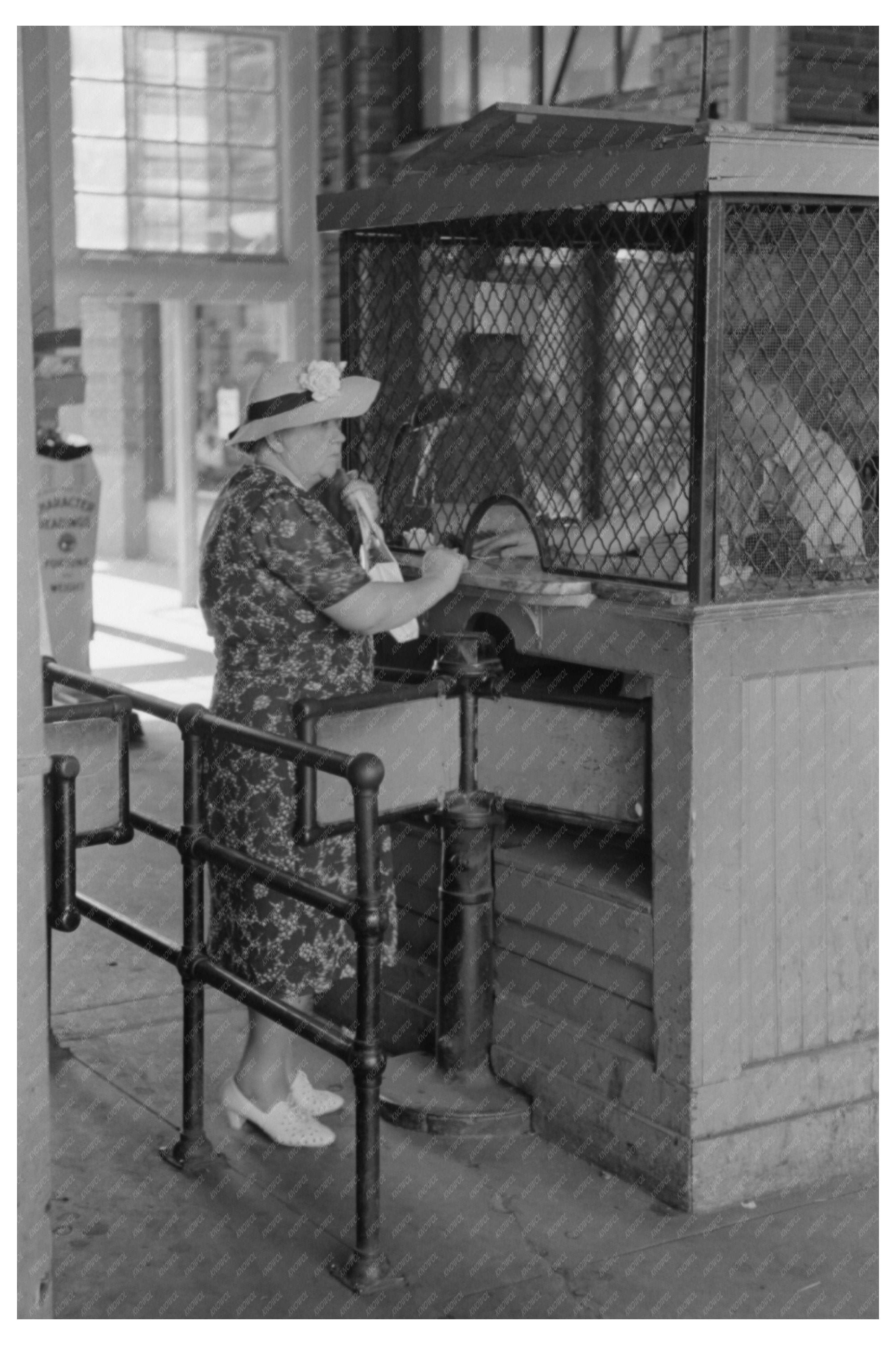 Oklahoma City Streetcar Ticket Purchase July 1939