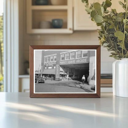 Muskogee Oklahoma Street Scene July 1939 Historical Photo