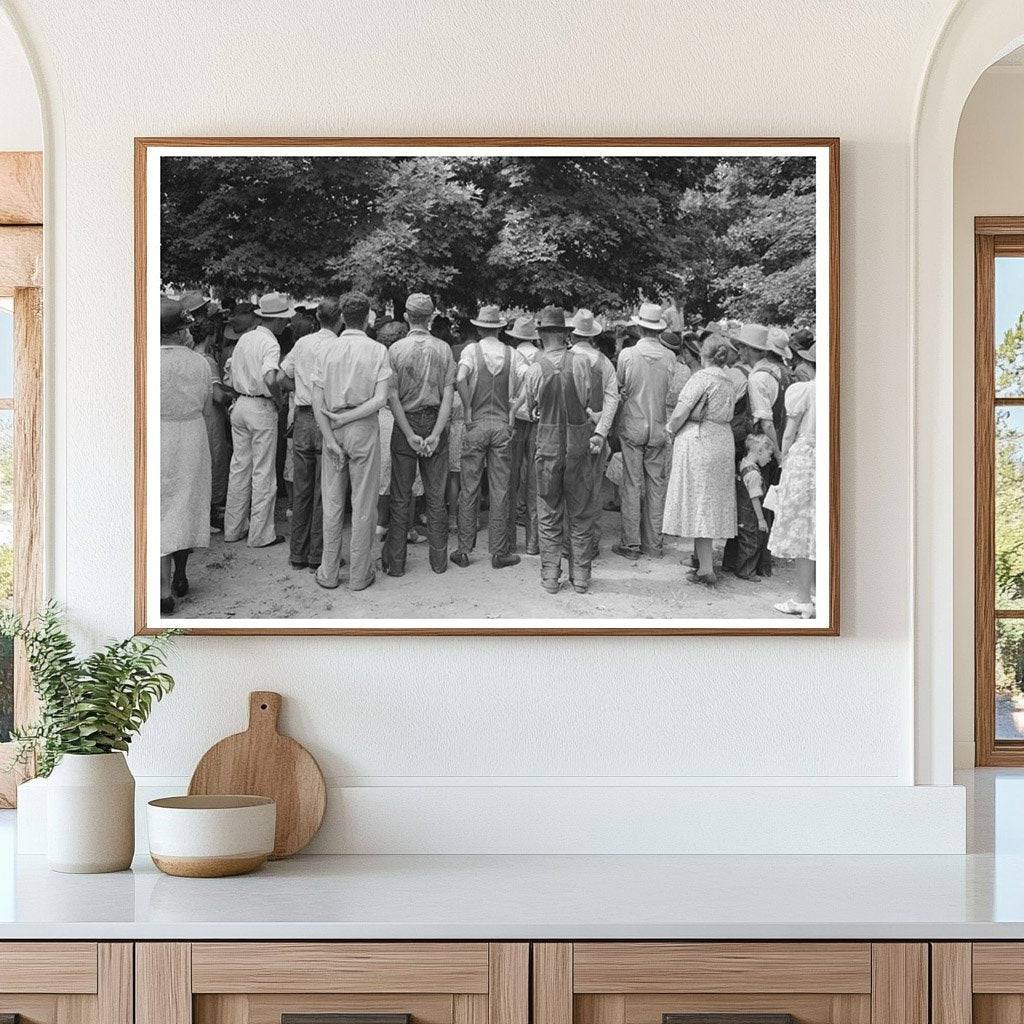 Revival Rally in Tahlequah Oklahoma July 1939