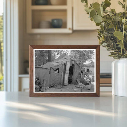 Oklahoma City Laborer Tent Home July 1939