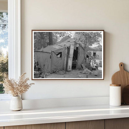 Oklahoma City Laborer Tent Home July 1939