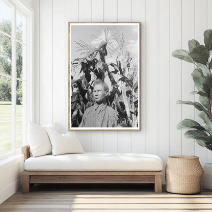 Agricultural Laborer in Cornfield Oklahoma City 1939