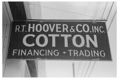 Roadside Sign in Las Cruces New Mexico 1939