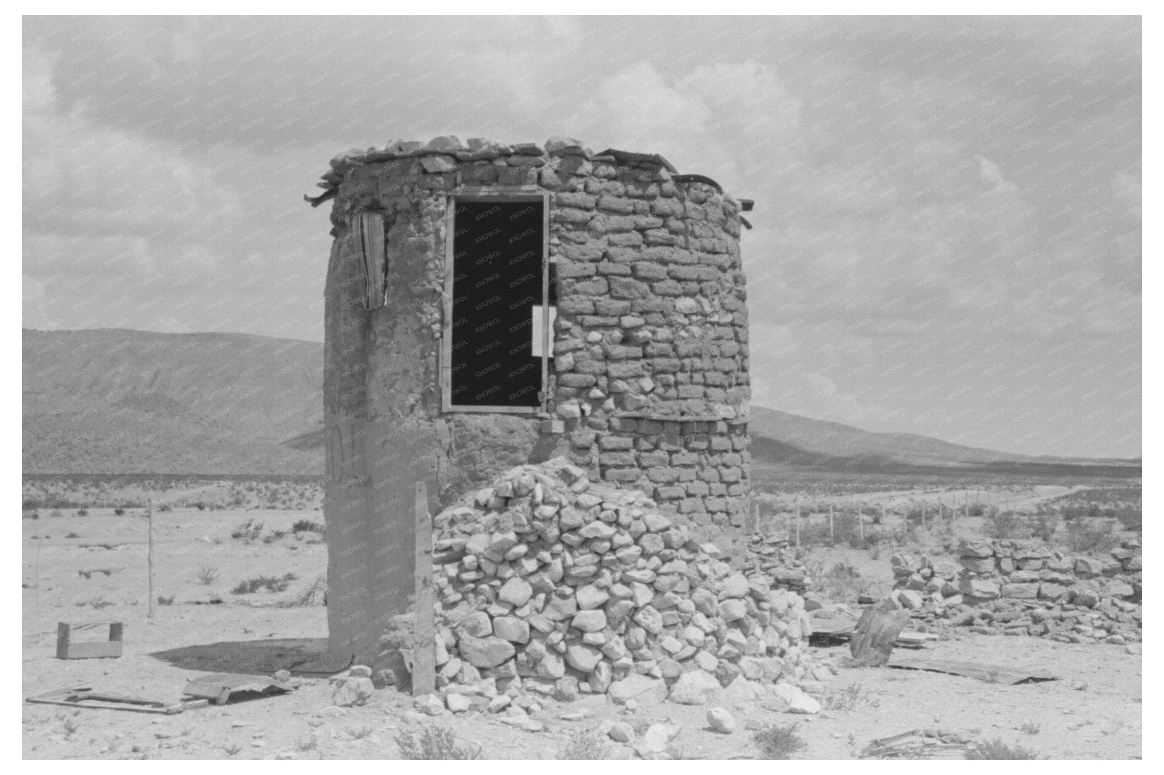 Abandoned Structure on U.S. Route 85 New Mexico 1939