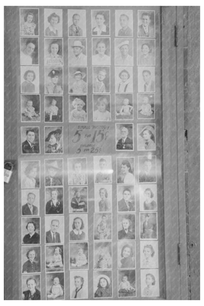 Vintage Albuquerque Photo Display August 1939