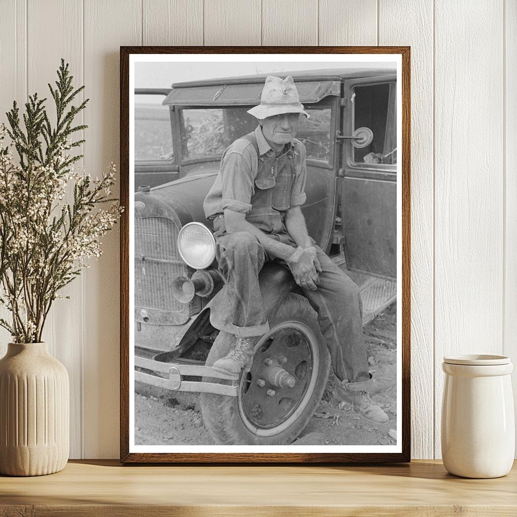 Farm Worker in Sheridan County Kansas August 1939