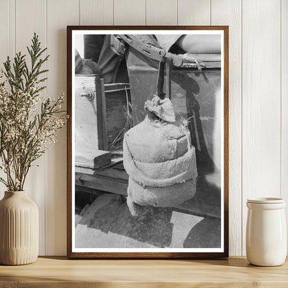 Water Bottle on Farm Truck Sheridan County Kansas 1939