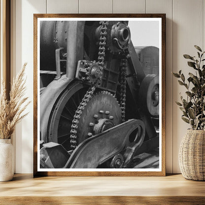 Cable Tool Machinery for Oil Drilling Oklahoma 1939