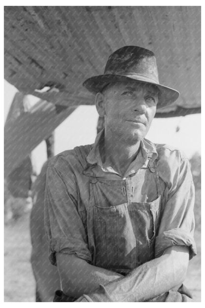 Oil Field Driller at Work Seminole Oklahoma 1939