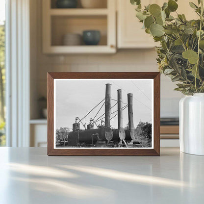 Boilers in Seminole Oklahoma Oil Field August 1939