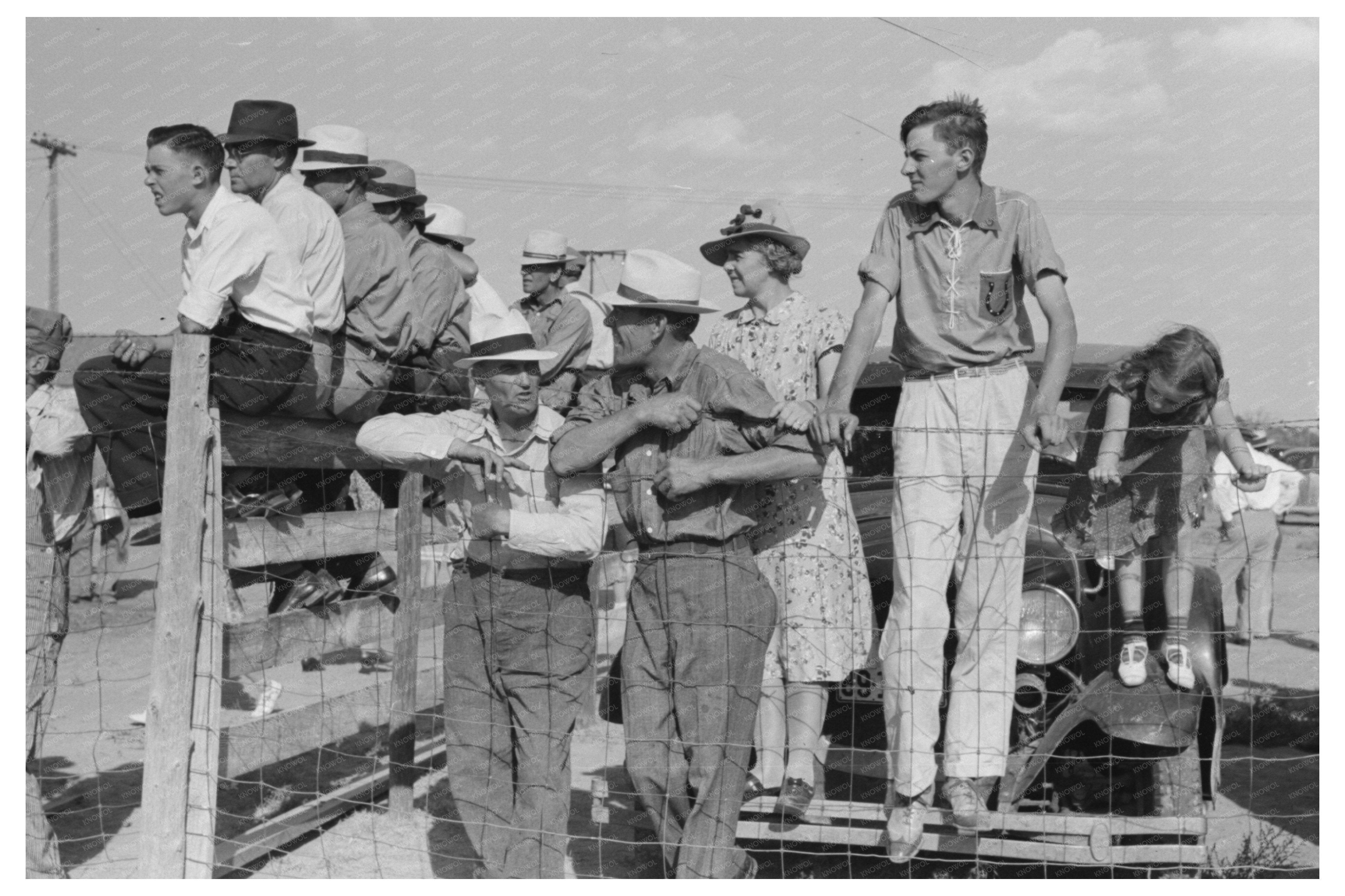 4-H Club Fair in Cimarron Kansas August 1939