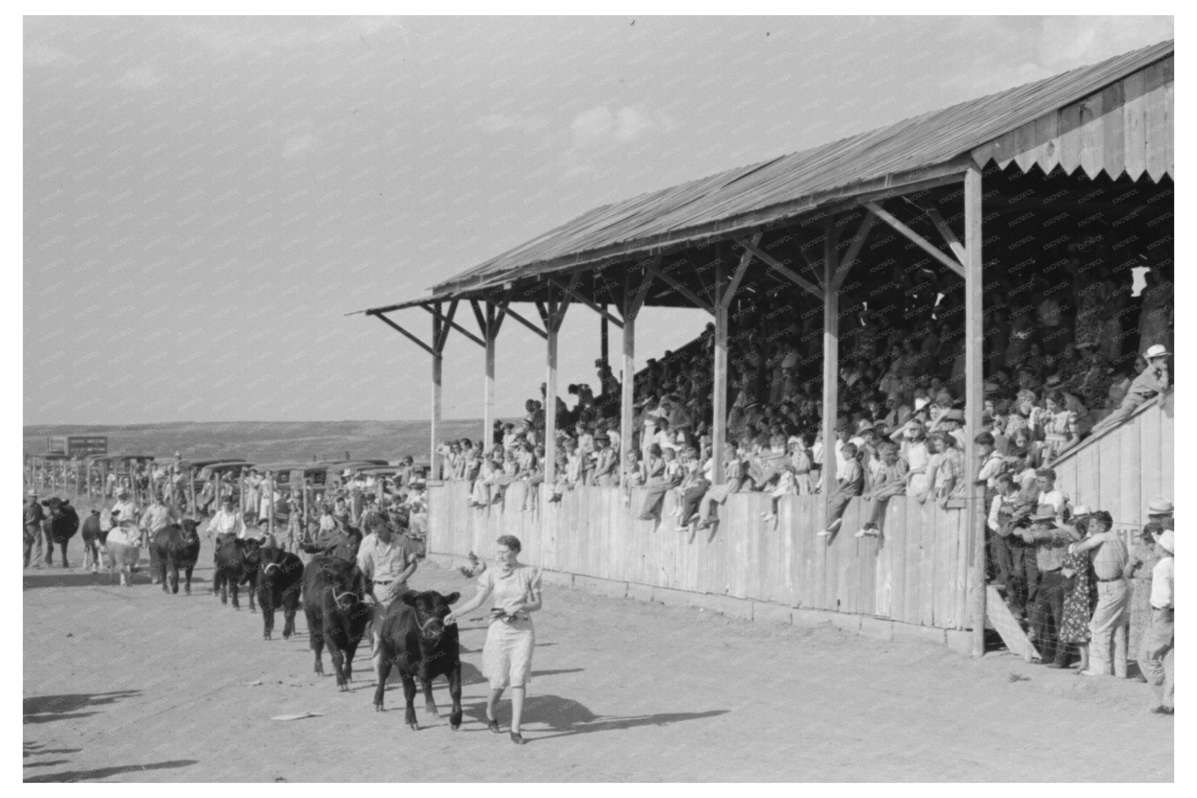 Cimarron Kansas 4-H Club Parade August 1939