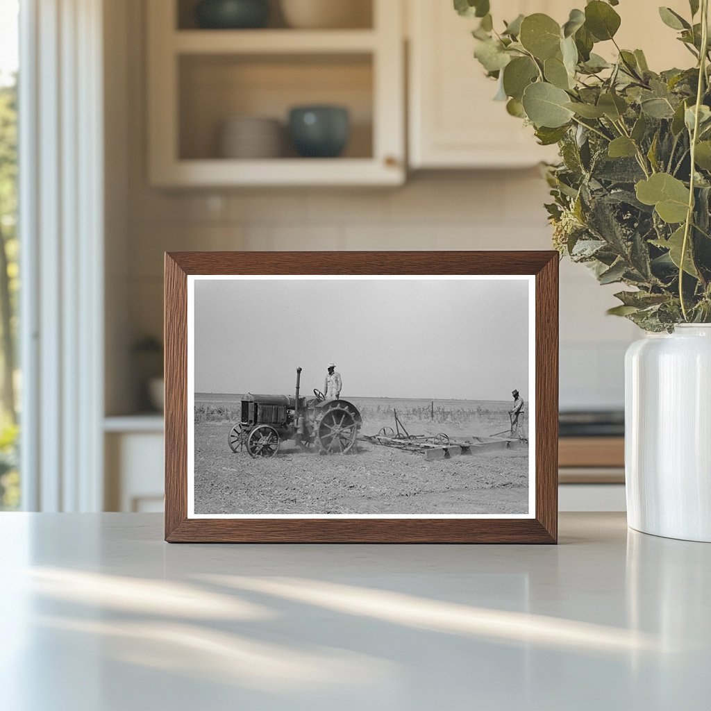 Tractor-Drawn Floater on Gray County Farm August 1939