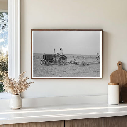 Tractor-Drawn Floater on Gray County Farm August 1939