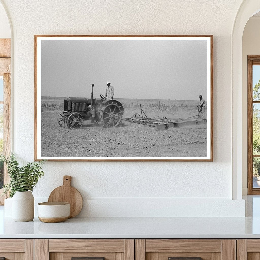 Tractor-Drawn Floater on Gray County Farm August 1939