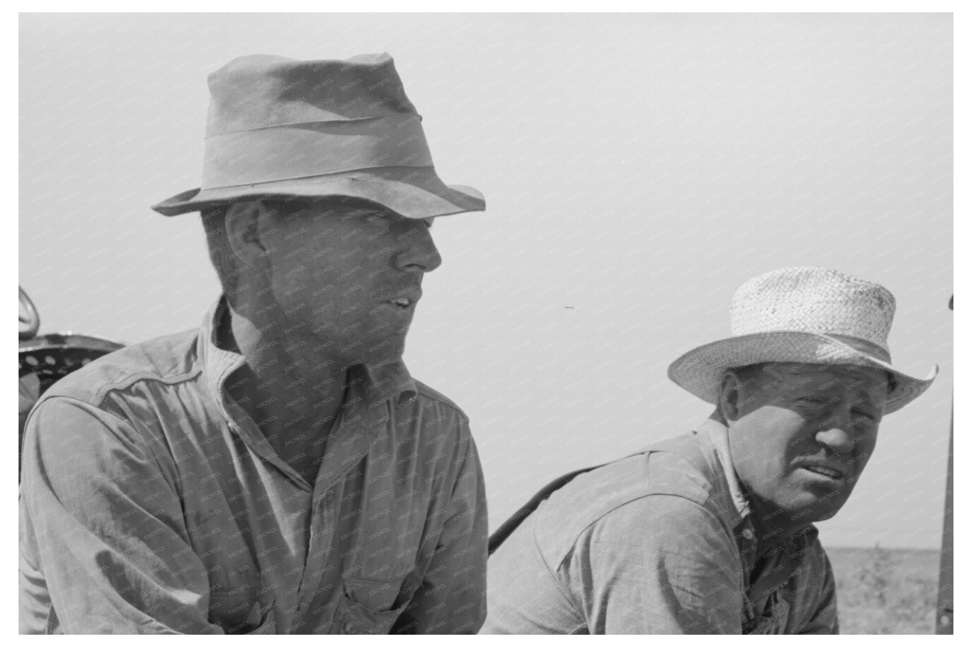 Davidson Brother at Kansas Cooperative Well August 1939