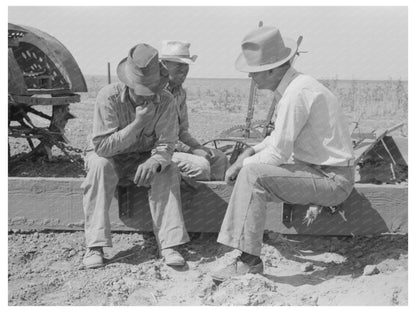 Farm Security Administration Meeting with Kansas Well Owners 1939