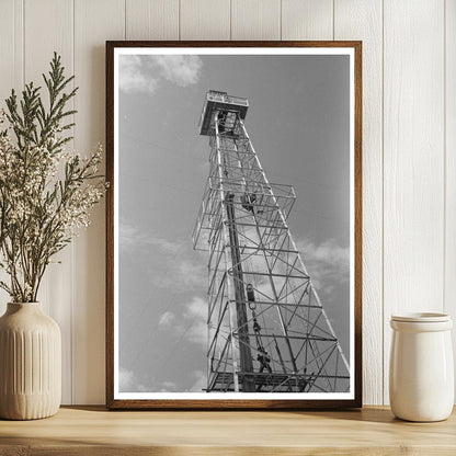 Oklahoma City Oil Derrick Workers August 1939