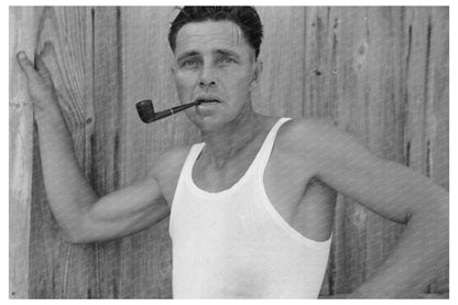 Truck Driver in Oklahoma Oil Field August 1939