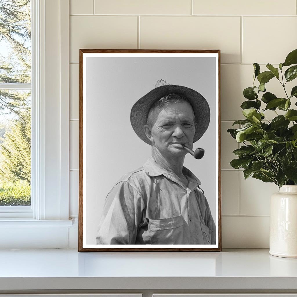 Veteran Oil Worker in Seminole Oil Field August 1939