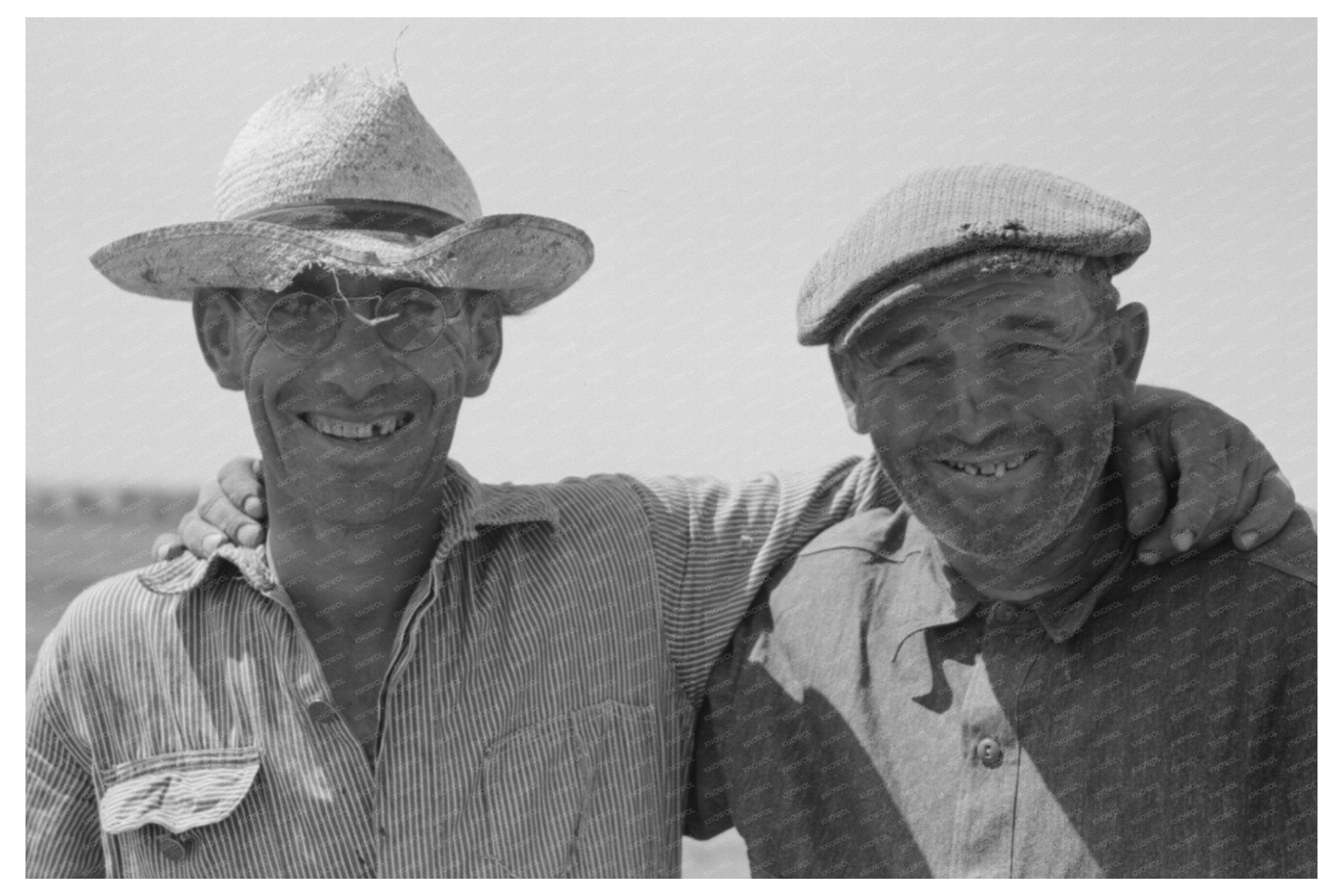 Farmers Maintaining Irrigation Well Syracuse Kansas 1939