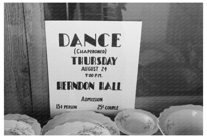 Syracuse Kansas Drugstore Window Display August 1939