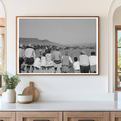 Bean Day Rodeo Wagon Mound New Mexico September 1939