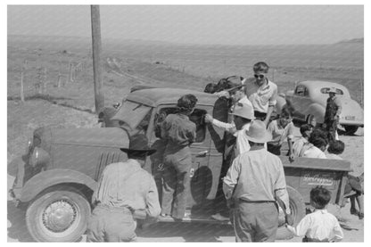 Bean Day Rodeo Admission in Wagon Mound New Mexico 1939