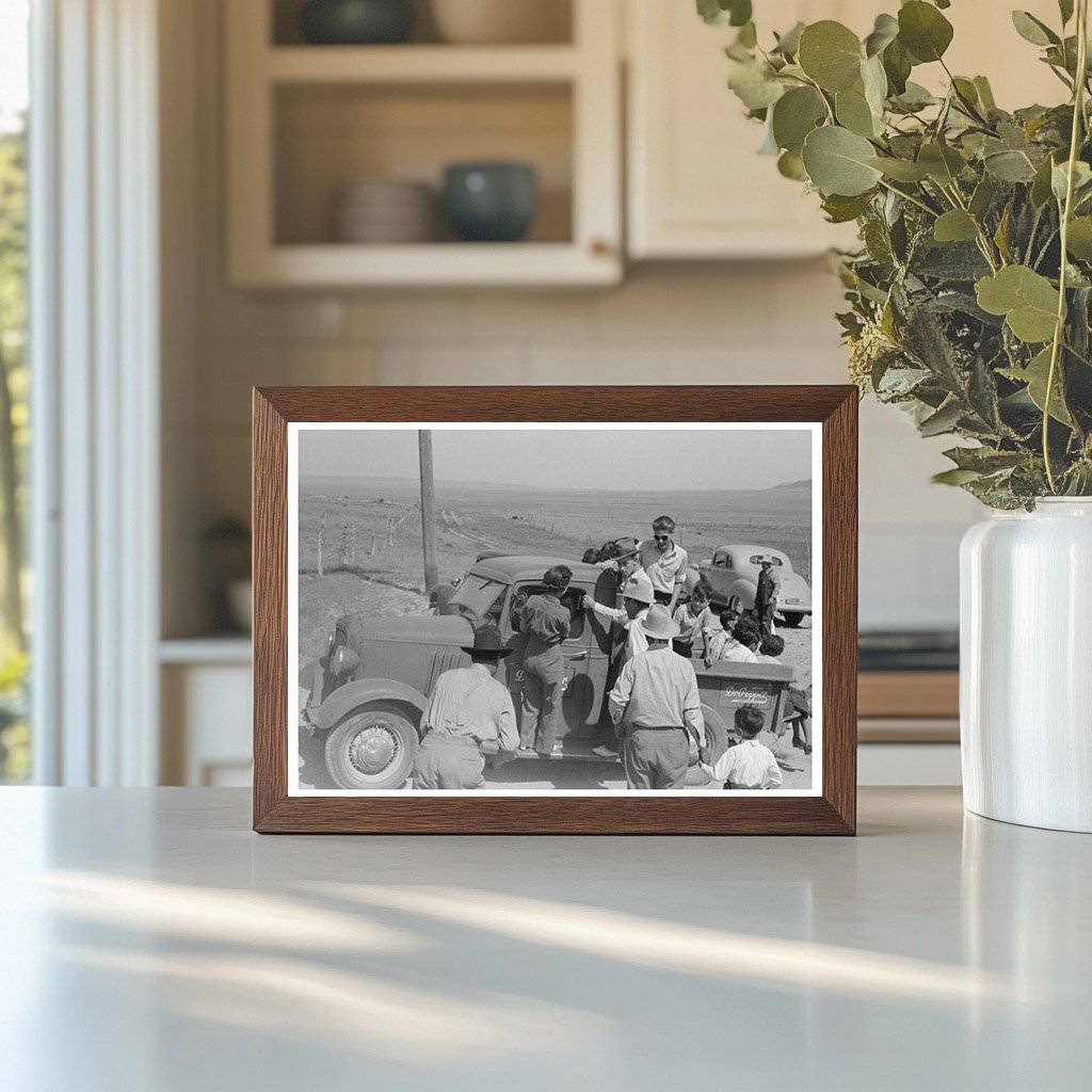 Bean Day Rodeo Admission in Wagon Mound New Mexico 1939