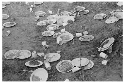 Bean Day Festival Remains Wagon Mound New Mexico 1939