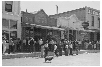 Bean Day Festival Rodeo in Wagon Mound New Mexico 1939