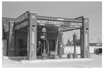 Dalhart Texas Service Station September 1939 Image