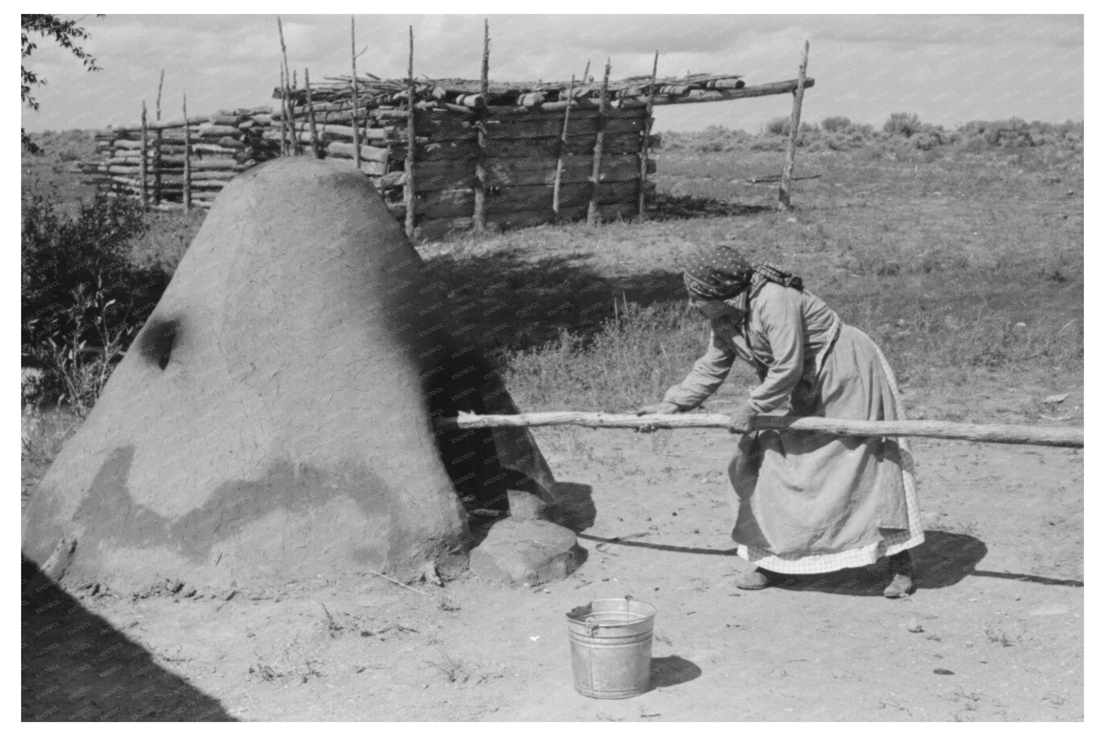 Hot Coal Extraction Process in Taos County 1939