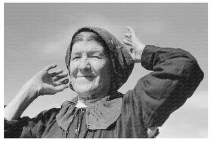 Elderly Woman from Taos County New Mexico 1939