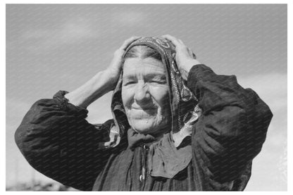 Spanish-American Woman from Taos County New Mexico 1939