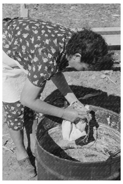 Vintage 1939 Image of Soap Making in New Mexico