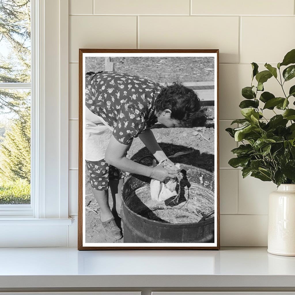 Vintage 1939 Image of Soap Making in New Mexico