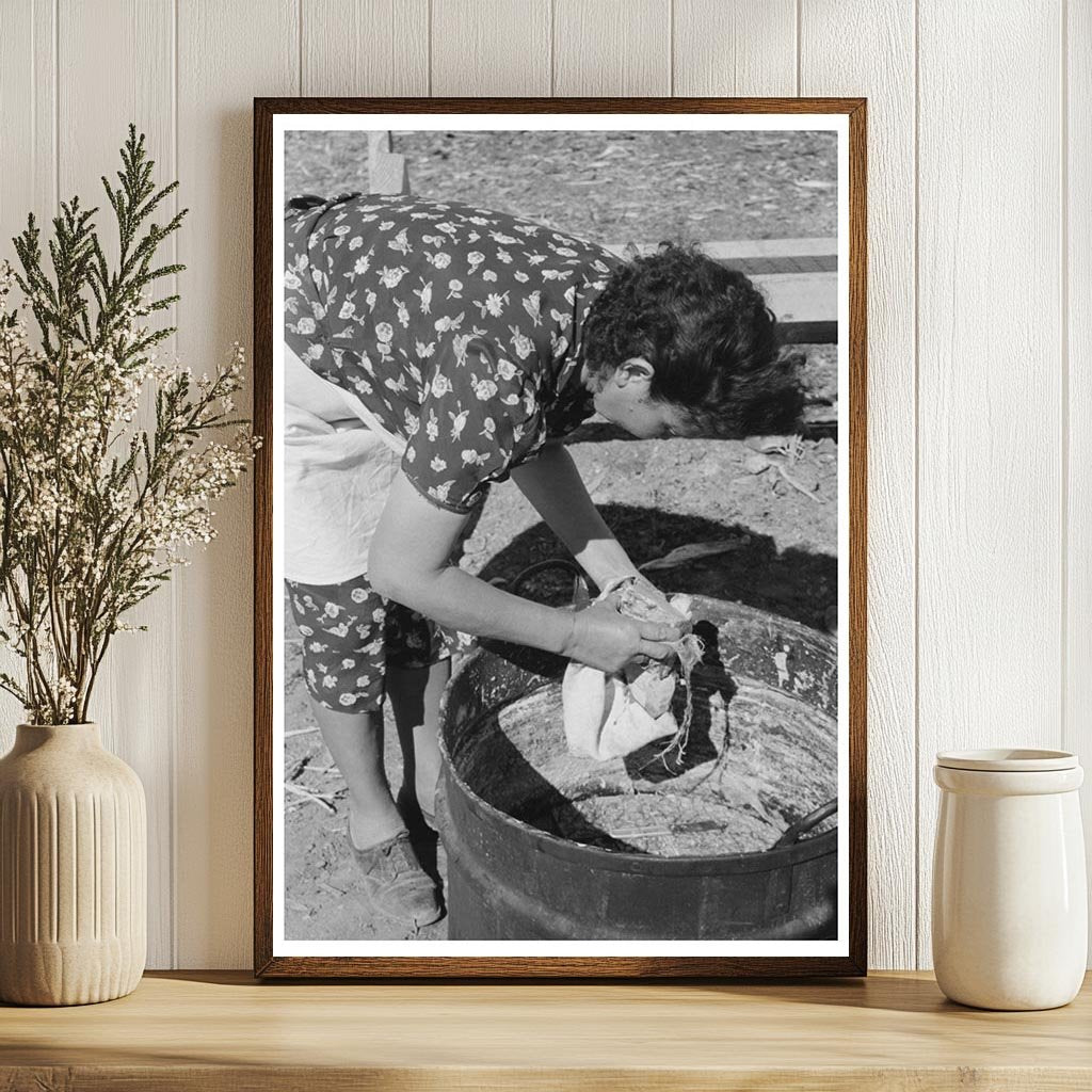 Vintage 1939 Image of Soap Making in New Mexico