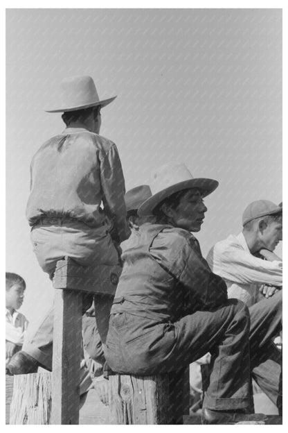 Spanish-American Family at Bean Day Rodeo 1939