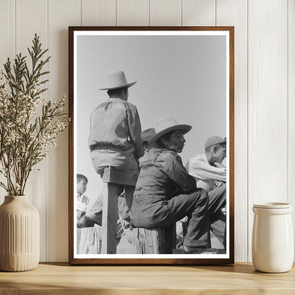 Spanish-American Family at Bean Day Rodeo 1939