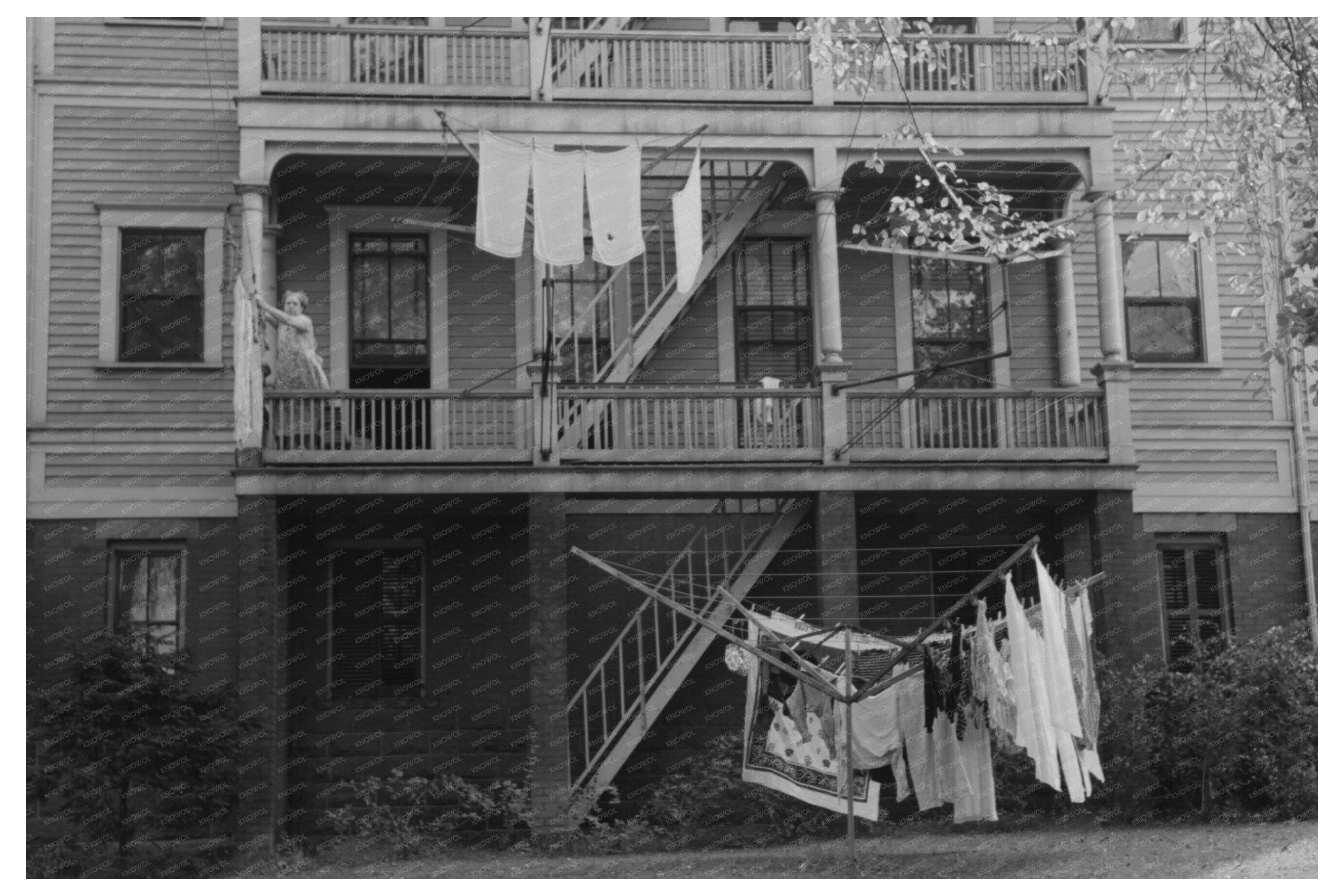 Vintage Apartment House in Meriden Connecticut 1939