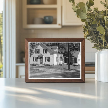 Bradford Vermont House October 1939 Vintage Photograph