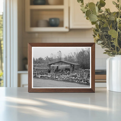 Roadside Stand Near Greenfield Massachusetts 1939