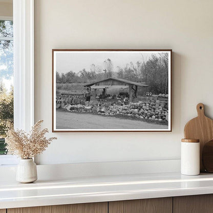 Roadside Stand Near Greenfield Massachusetts 1939