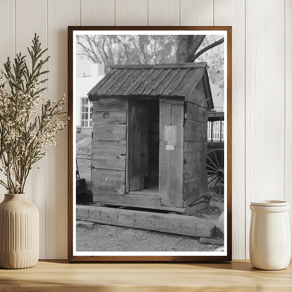 Vintage Six-Hole Privy at Wiggins Tavern 1939