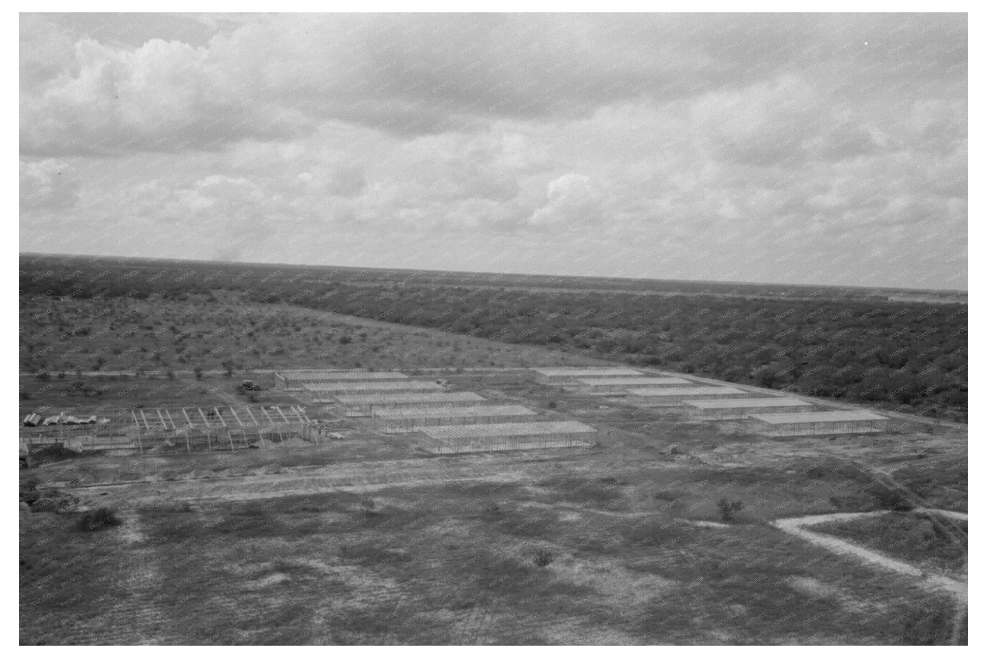 Migrant Camp Construction Sinton Texas 1939