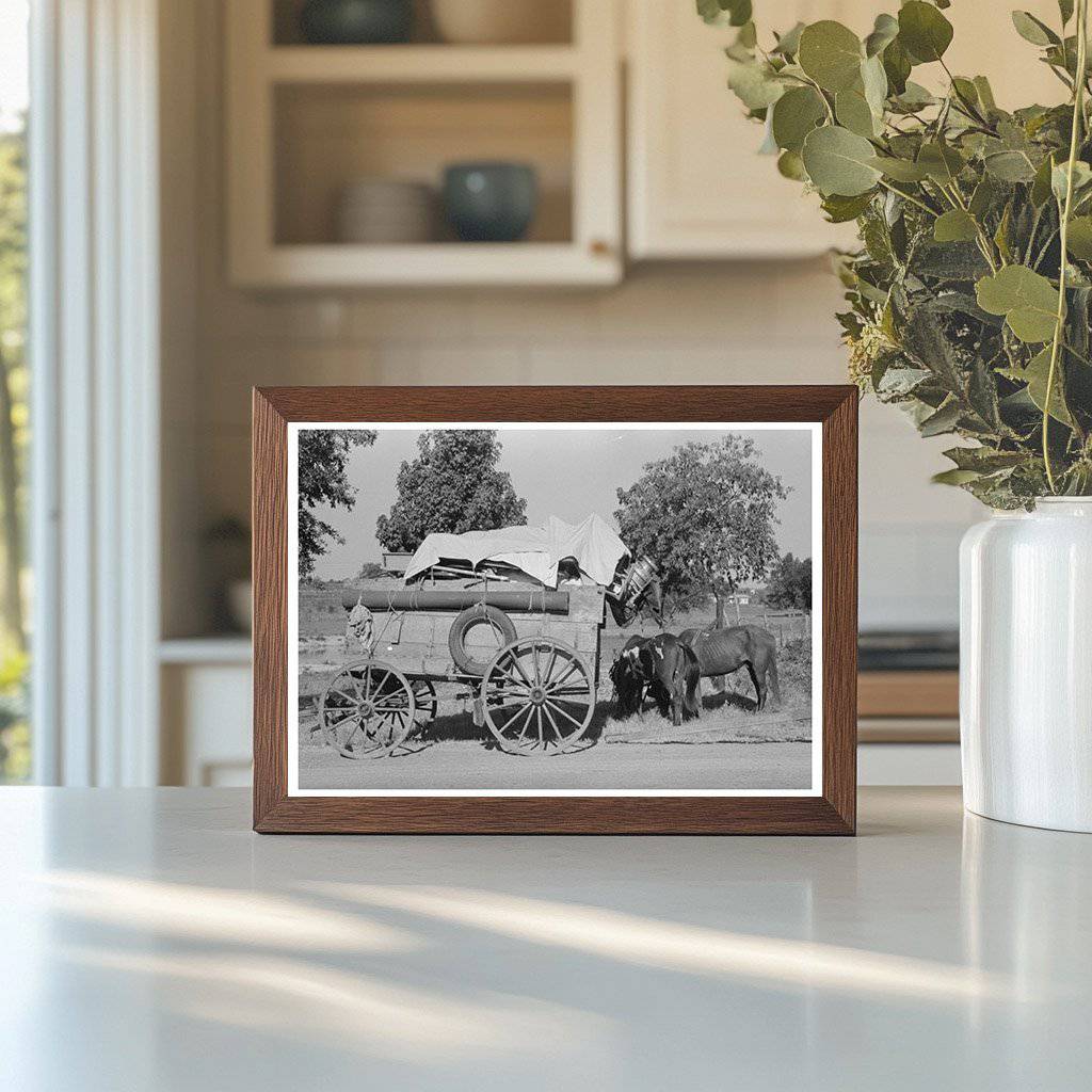 Farmer Resting by Roadside in Smith County Texas 1939