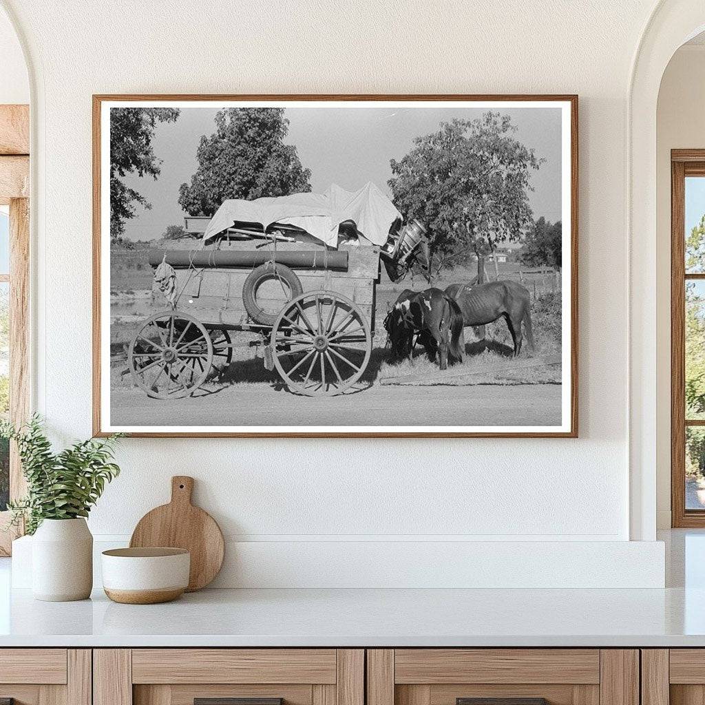 Farmer Resting by Roadside in Smith County Texas 1939