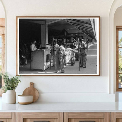 Cotton Compress Workers in Houston Texas October 1939