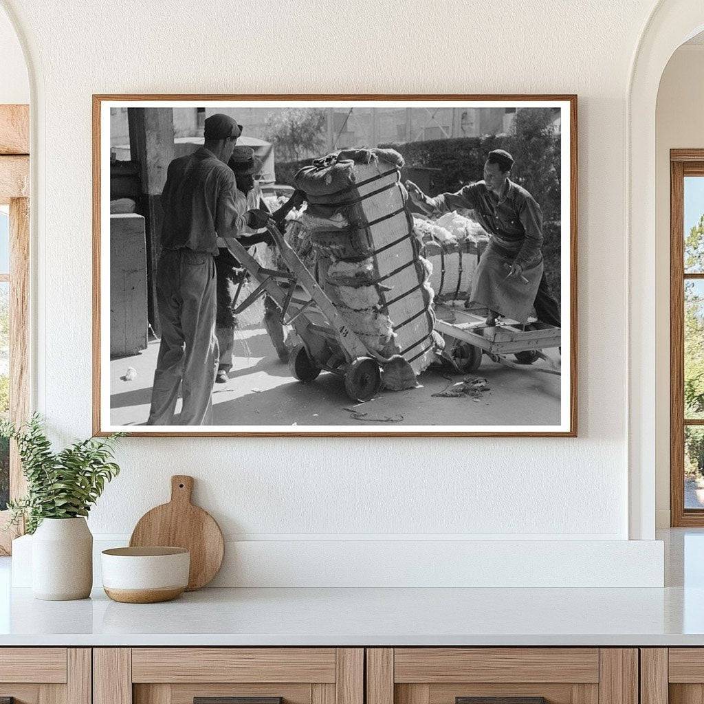 Cotton Loading at Houston Compress October 1939